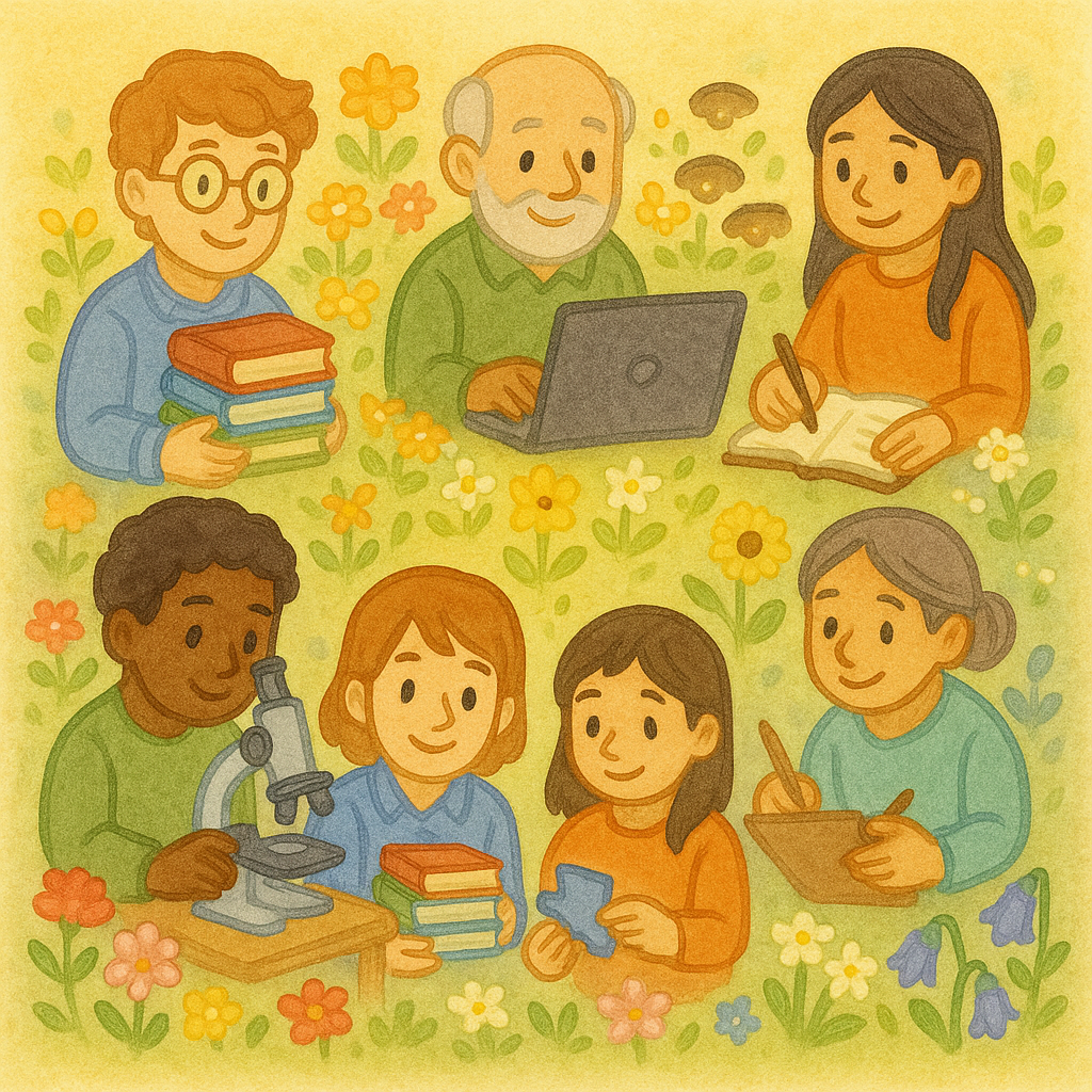 多様な研究者たち